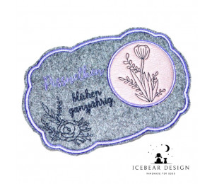 Stickserie ITH - Mug Rugs Set Girls